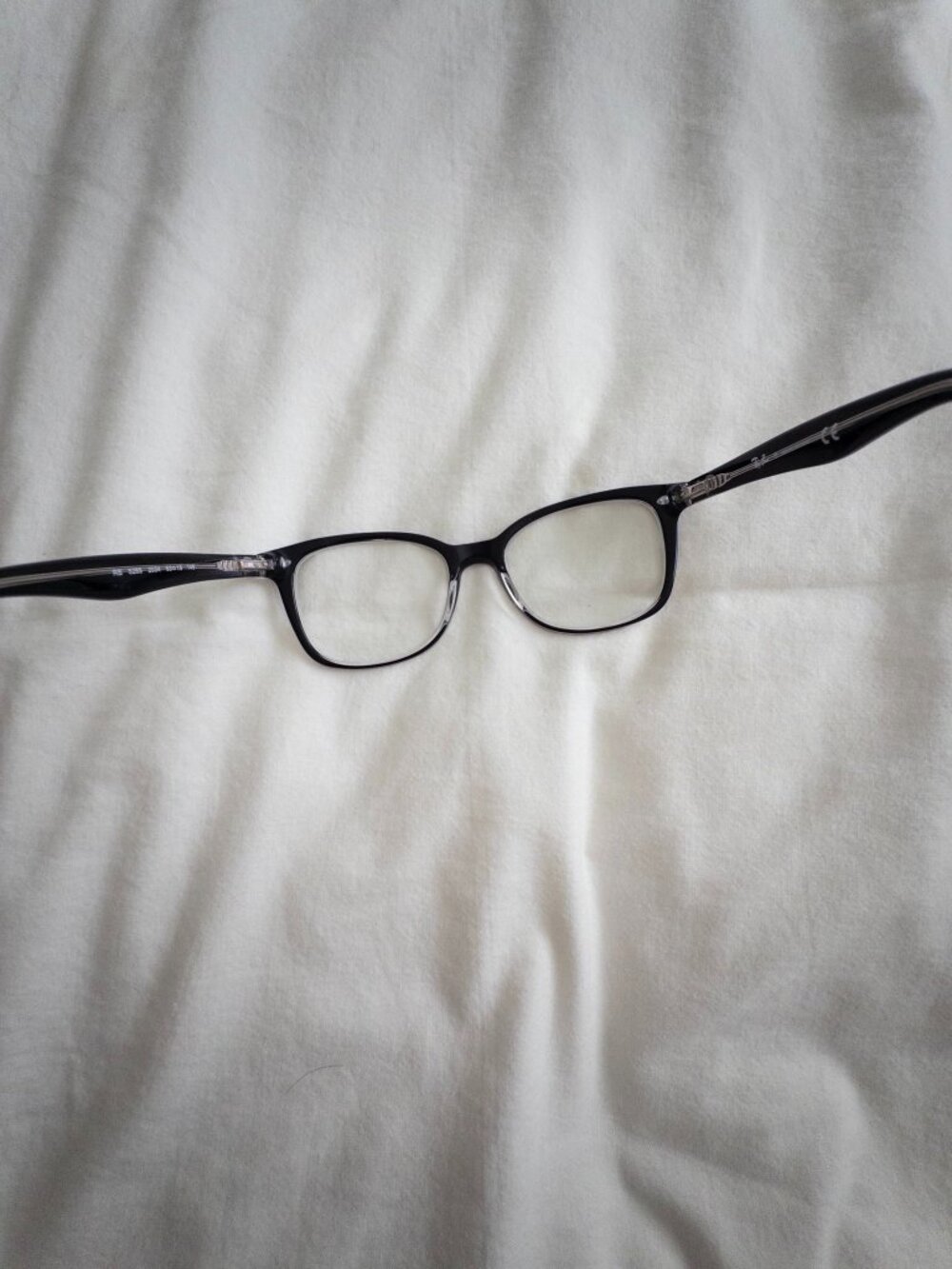 Ray-Ban Eyeglasses Square Frames Black 5285 2034 53-19-145 - Picture 5 of 6